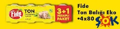 FİDE TON BALIĞI EKO 4X80 G FİDE TON BALIĞI EKO 4X80 G